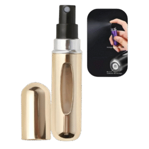 Frasco Porta Perfume Recarregável Atomizador Fechado Vidro