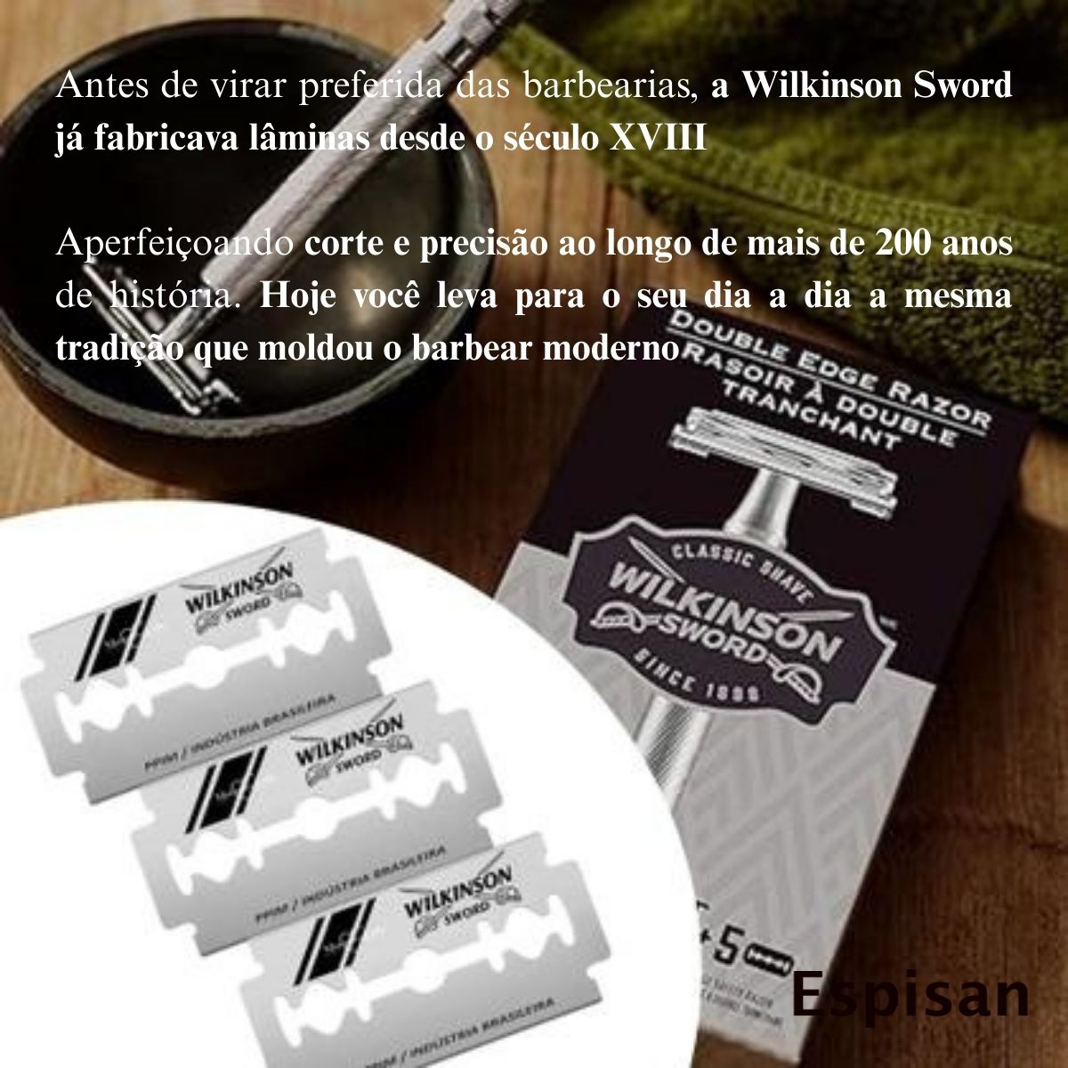 Wilkinson Sword Lâminas Inox 1 Caixa Com 3 Lâminas - Imagem 4